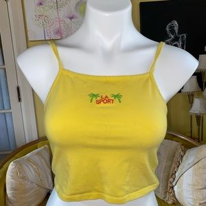 Forever 21 cropped tank top